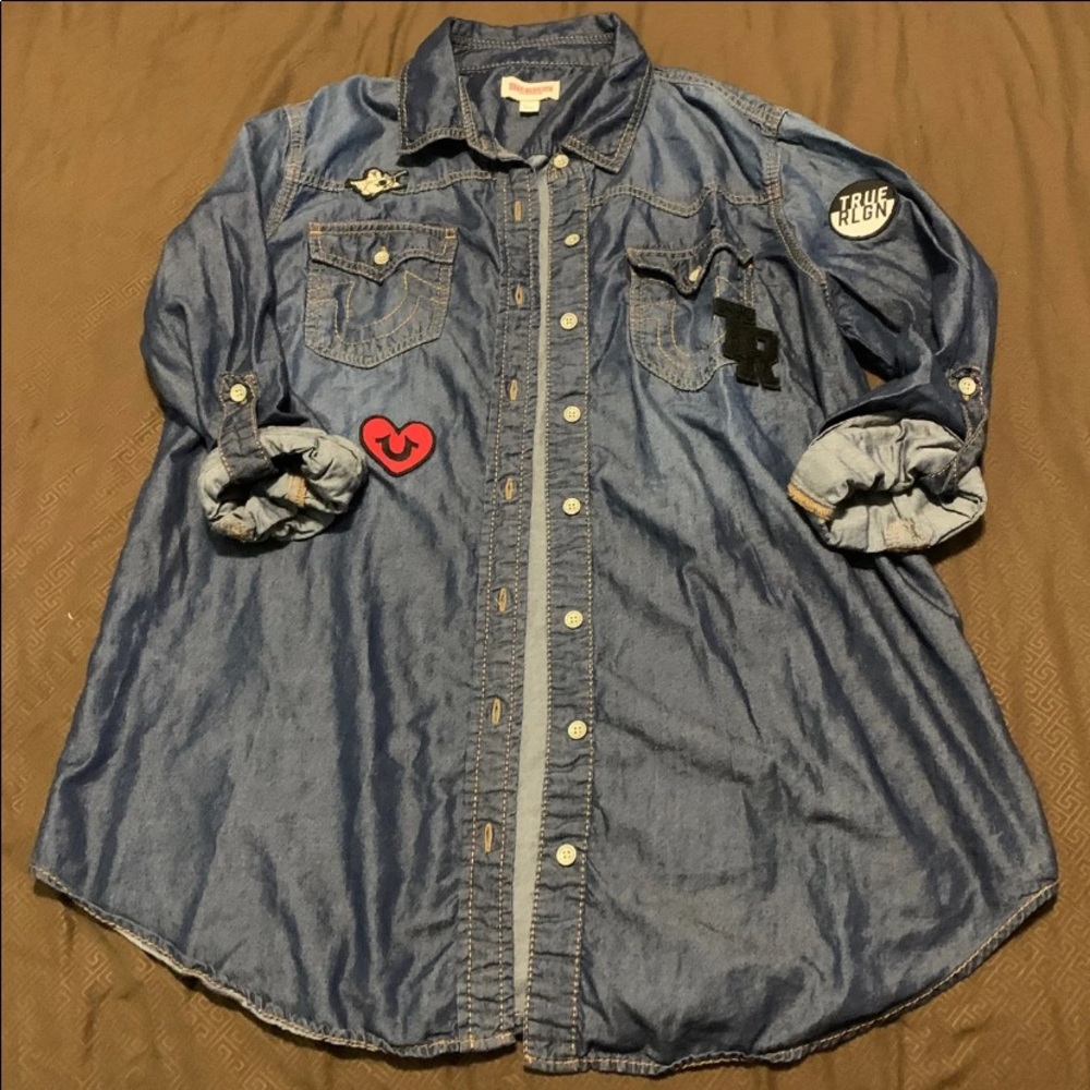 True religion Jean shirt xl
